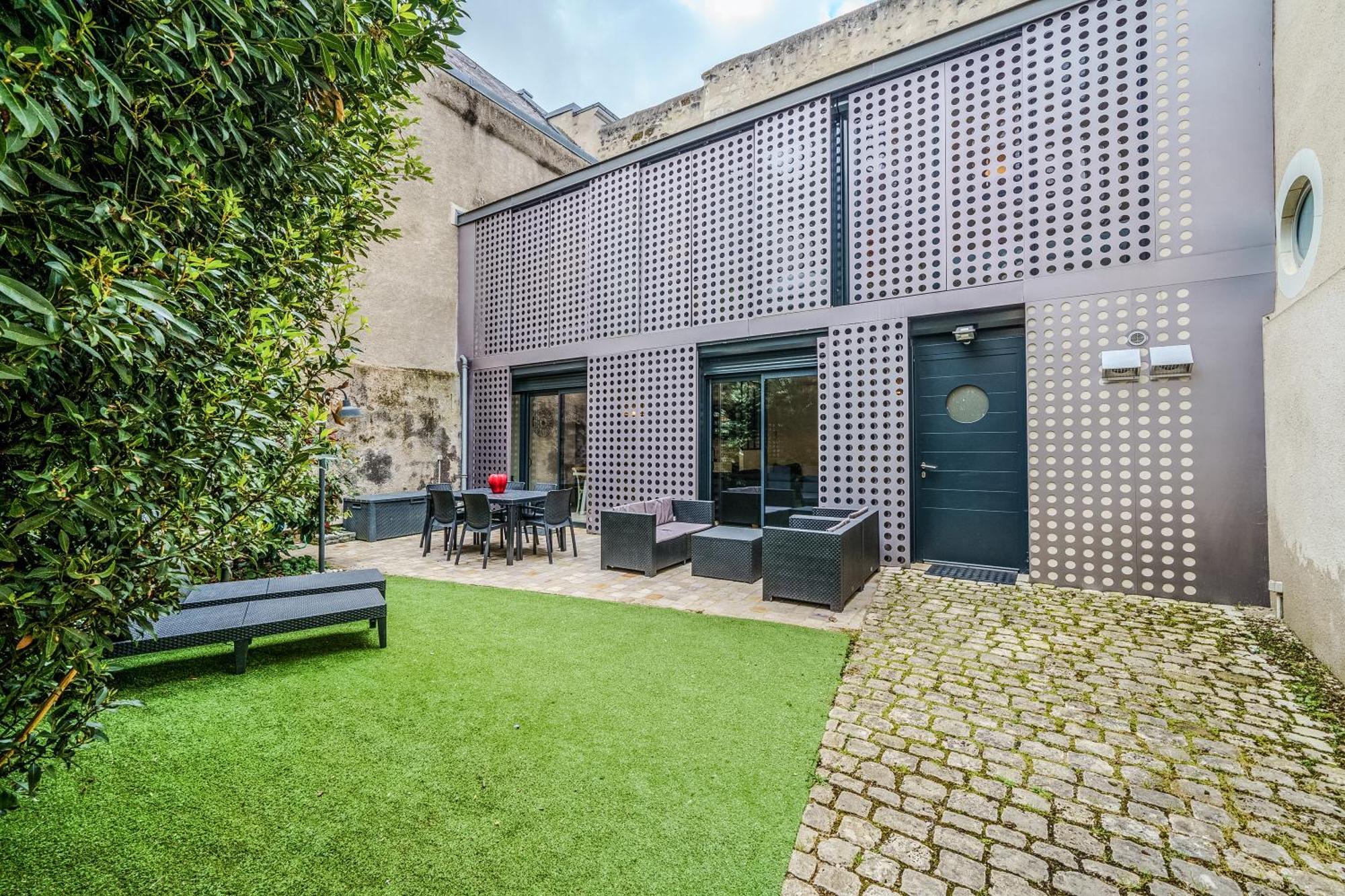 Villa CHEZ LÉA Vieux Tours parking terrasse jardin Esterno foto